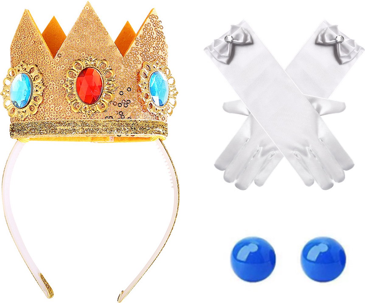 Princess Peach verkleed jurk voor kinderen