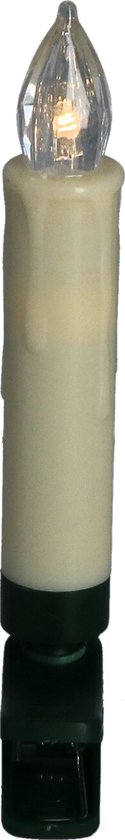 Hanse® 10 stuks Draadloze LED Kerstverlichting op batterij met Timer en Afstandsbediening