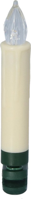 Hanse® 10 stuks Draadloze LED Kerstverlichting op batterij met Timer en Afstandsbediening