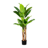 Kopu Kunstplant Bananenplant 150 cm met 21 Bladeren - Nepplant