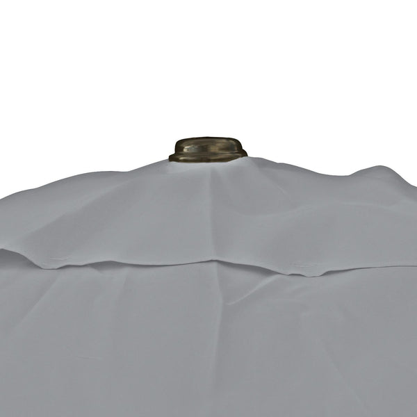 Kopu® Altea Parasol 230x230cm Windvanger Lichtgrijs