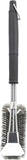 BBQ Borstel met Schraper - BBQ Accessoires - BBQ Schoonmaakborstel geschikt voor alle merken - 2 in 1 - Barbecue Staalborstel - RVS - Zilver