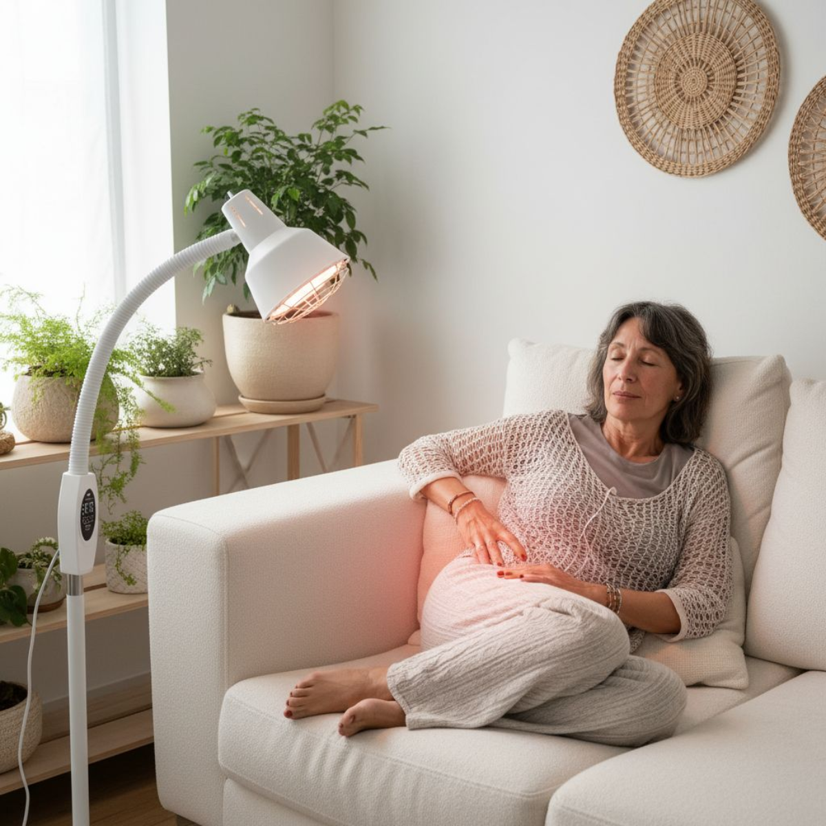 Enkele kop infraroodlamp