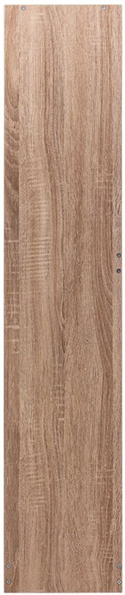 5five Schoenenkast 3 lades 60x24x118 cm voor 18 paar - bruin/zwart