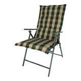 Kopu® Country Green - Comfortabel Tuinkussen met Hoge Rug - Groen