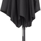 4goodz Parasol Ø196 - parasol voor Strand Balkon Tuin