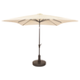 Kopu® vierkante parasol Malaga 200x200 cm - Naturel