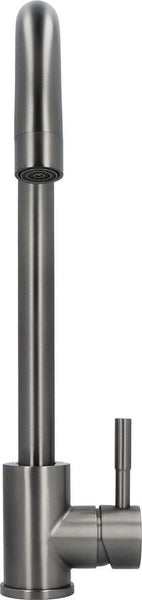 Luzzo® Iseo Mengkraan Wastafel – Gun Metal – Moderne Badkamerkraan