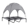 Opvouwbare hondenstretcher - Hondenbed met Zonnedak - Hondenbed - Honden ligbed - Hondenbed met Regendak