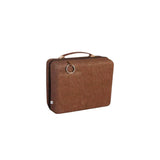 Luxe Laptoptas Organizer – Aktetas met Handvat – Documentenmap voor Laptop, Tablet & Accessoires – Zakelijke Opbergtas – Bruin