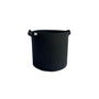 Kweekzak 40 cm – Stoffen Kweekpot met Handgrepen – Ademend & Herbruikbaar – Groeizak voor Groenten, Fruit en Kruiden – Zwarte Plantenbak Buiten & Binnen – 32L