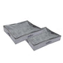 Schoenen Opbergtas Onderbed - 2 stuks - Grijs - 16 paar Schoenen - Schoenen Organizer