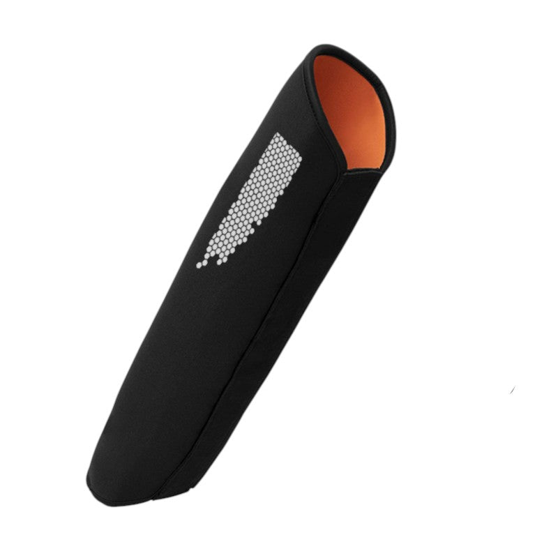 Accubeschermer Fiets - E-Bike Accu Beschermhoes Neopreen - Universeel Formaat - Waterdicht & Isolerend - Zwart - Reflecterend - Fietsbescherming Winter