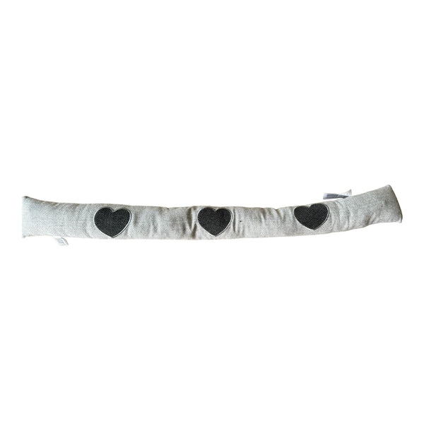Tochtrol - Grijs Sterren - Katoen - 90 x 10 cm - Tochthond - Tochtstopper - Isolatie tegen Tocht