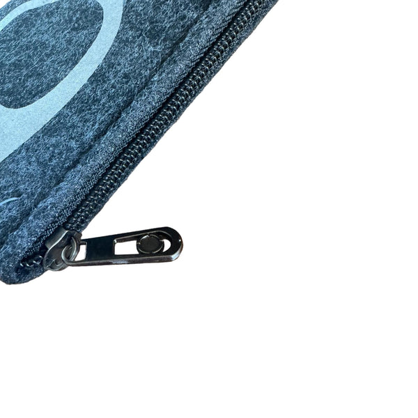 Brillenetui - Zwart - Vilt - Brillen etui - Bril Beschermer - Brillendoos - Brillenkoker - Brillenhoes