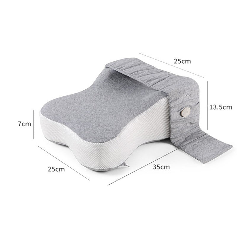 Kniekussen voor in Bed - Wit - Orthopedisch Kniekussen - Beenkussen - Zijslaapkussen - Zijslaap Kussen Voor In Bed - Heupklachten