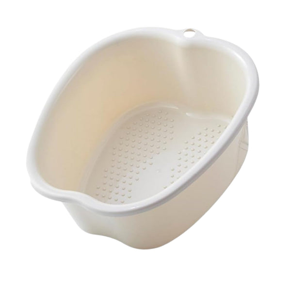 Voetbad - Wit - 37 x 33 x 15 CM - Voetenbad - Massagebad - Ontspanning