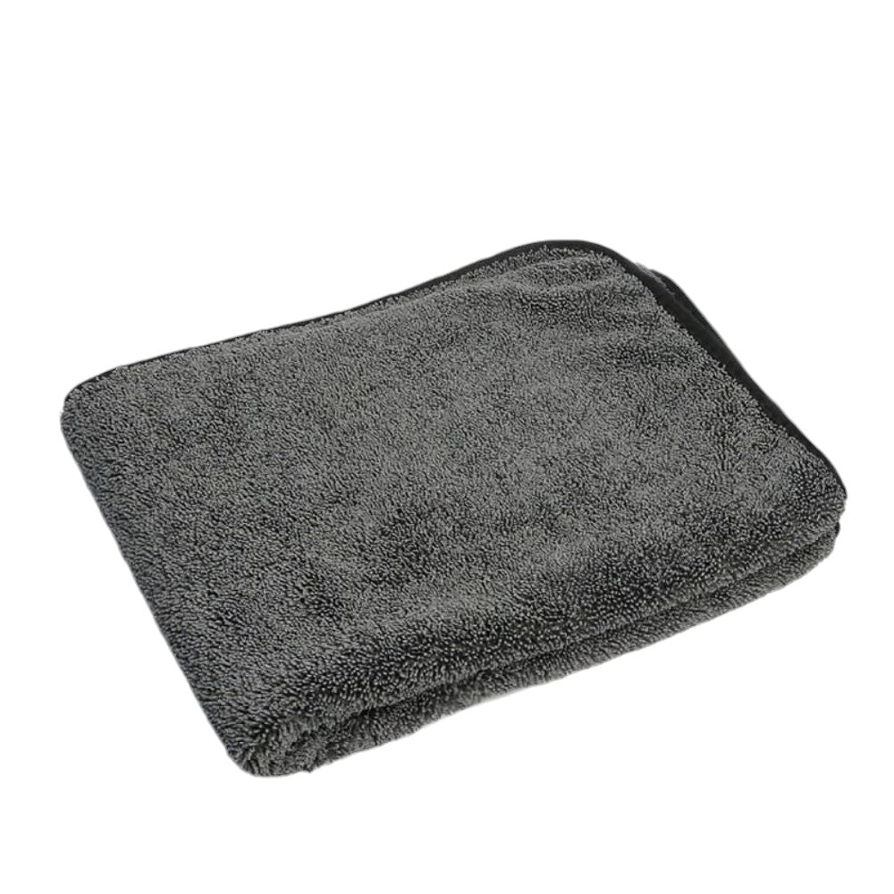 Droogdoek Badkamer - 2 Stuks - 50x35 cm - Grijs - Microvezeldoek - Autowas Doek
