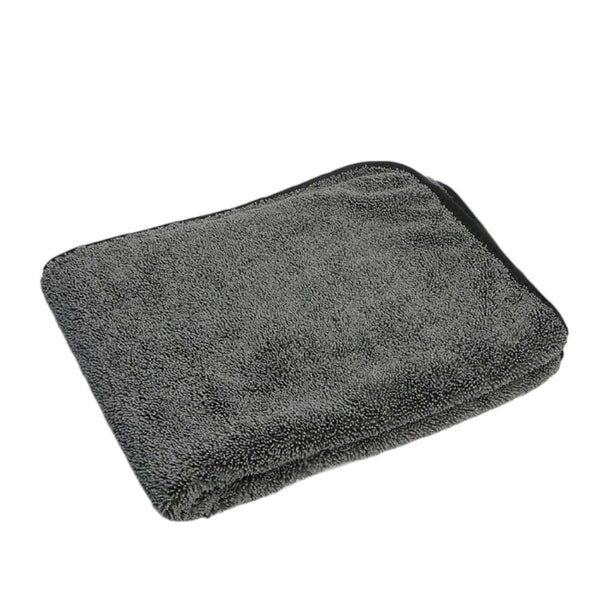 Droogdoek Badkamer - 2 Stuks - 50x35 cm - Grijs - Microvezeldoek - Autowas Doek