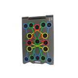 Push-up Board 14-in-1 – Multifunctioneel Fitnessbord voor Thuis en Sportschool – Opvouwbaar – Inclusief Handgrepen