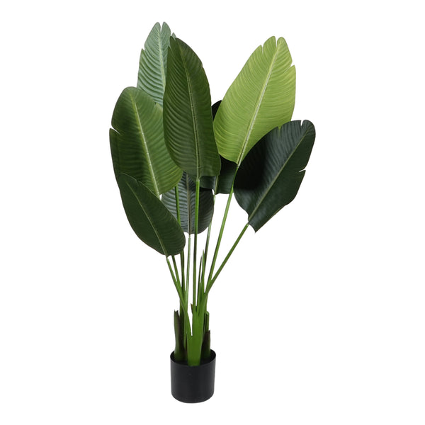 Kopu® Kunstplant Strelitzia Nicolai 120 cm - Paradijsvogelplant 8 blad