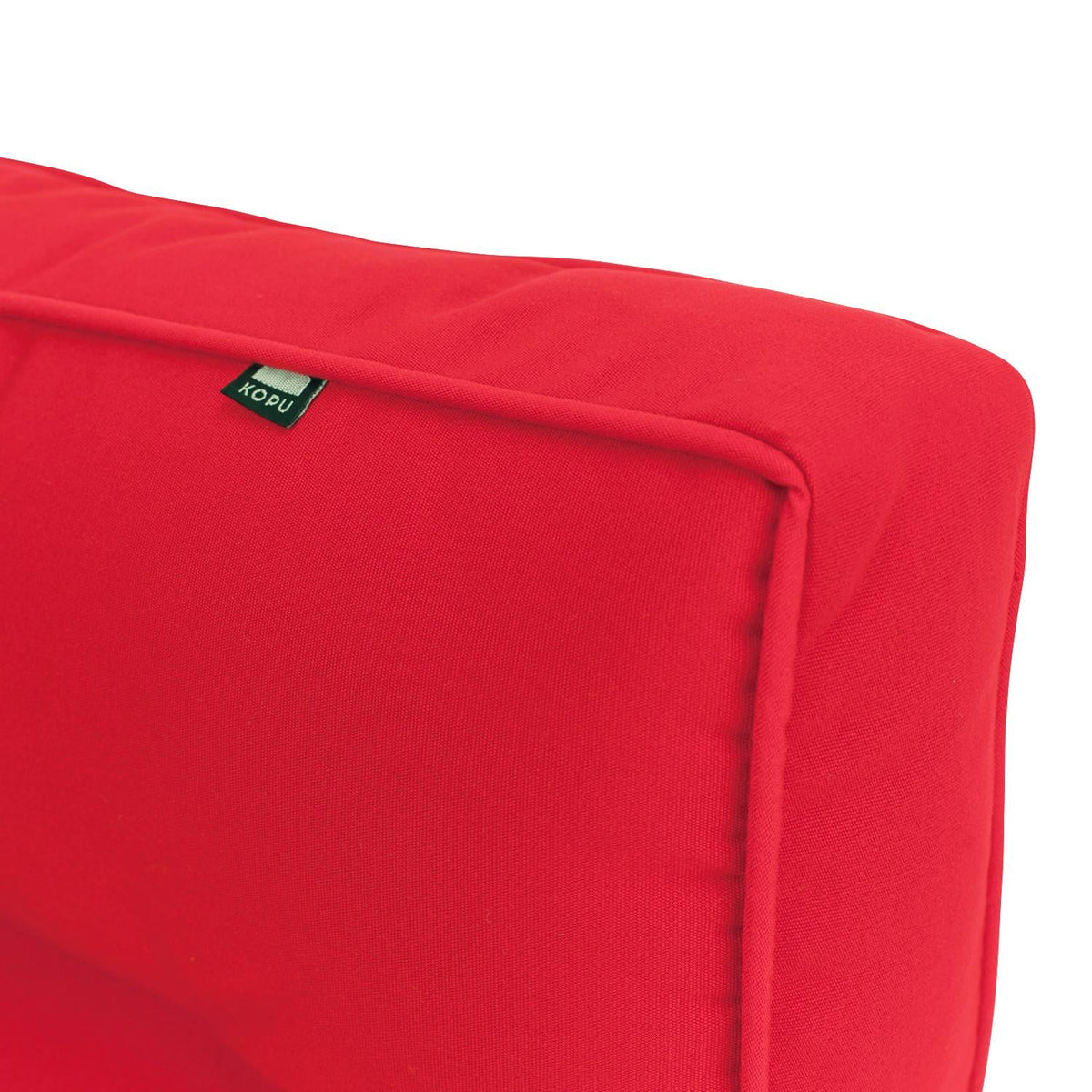 Kopu® Prisma Red Loungekussen Rug deel 60x40 cm - Rood