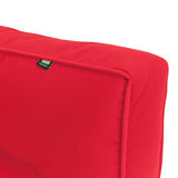 Kopu® Prisma Red Loungekussen Rug deel 60x40 cm - Rood