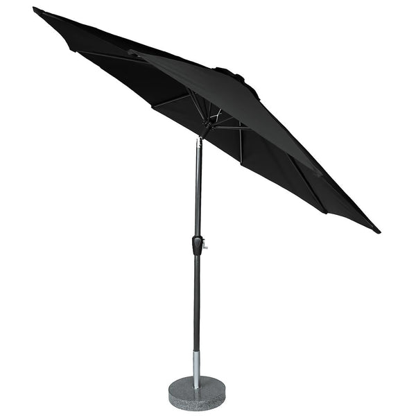 Kopu® Calma Parasolset Rond 300 cm met Hoes - Zwart
