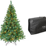 Kerstboom Excellent Trees® LED Stavanger Green 210 cm met verlichting - nu met Opbergtas t.w.v. € 27.95