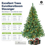 Kerstboom Excellent Trees® LED Stavanger 240 cm met 650 LED Lampjes  - ⌀140cm - ↕240cm