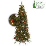 Versierde Kerstboom Easy Set Up Tree® Avik 180 cm - Kant-en-Klaar Kunstkerstboom ⌀89cm - ↕180cm