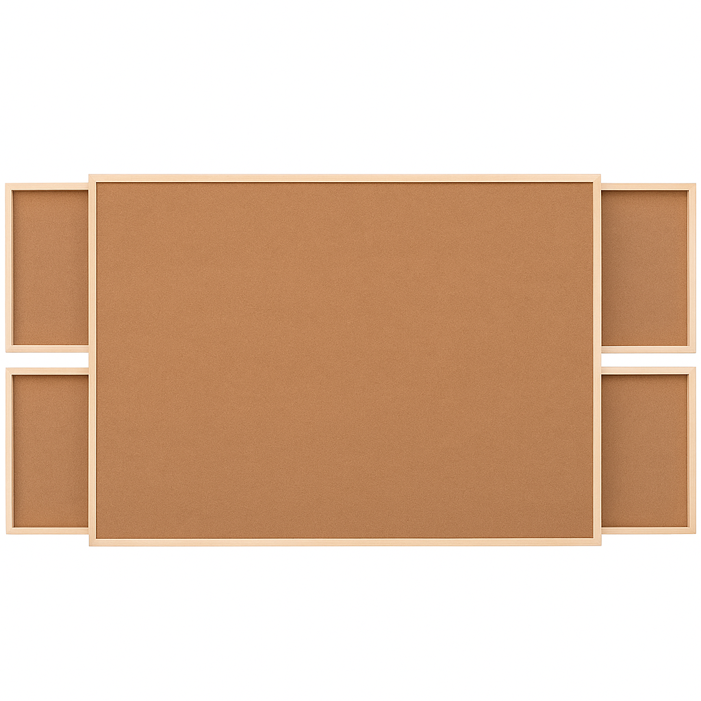 Puzzeltafel - Extra Groot Puzzelbord met Uitschuifbare Lades – Geschikt voor Puzzels tot 10.000 Stukjes - Puzzle Table