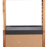 Acaciahout Hoge Badkamerkast 1 deur en 5 legplanken 30x38x170 cm