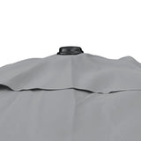 Kopu® Calma Parasolset Rond 300 cm met Voet - Lichtgrijs