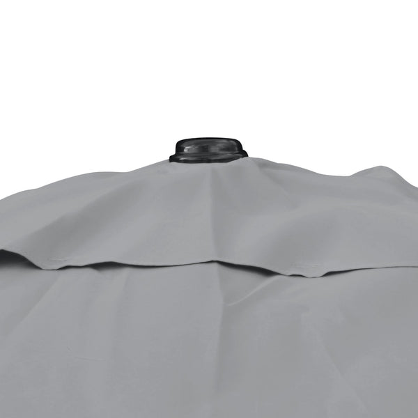 Kopu® Calma Parasolset Rond 300 cm met Voet - Lichtgrijs