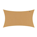 Kopu® Schaduwdoek Rechthoek 3x5 m Waterdicht - Zonnedoek - Zand