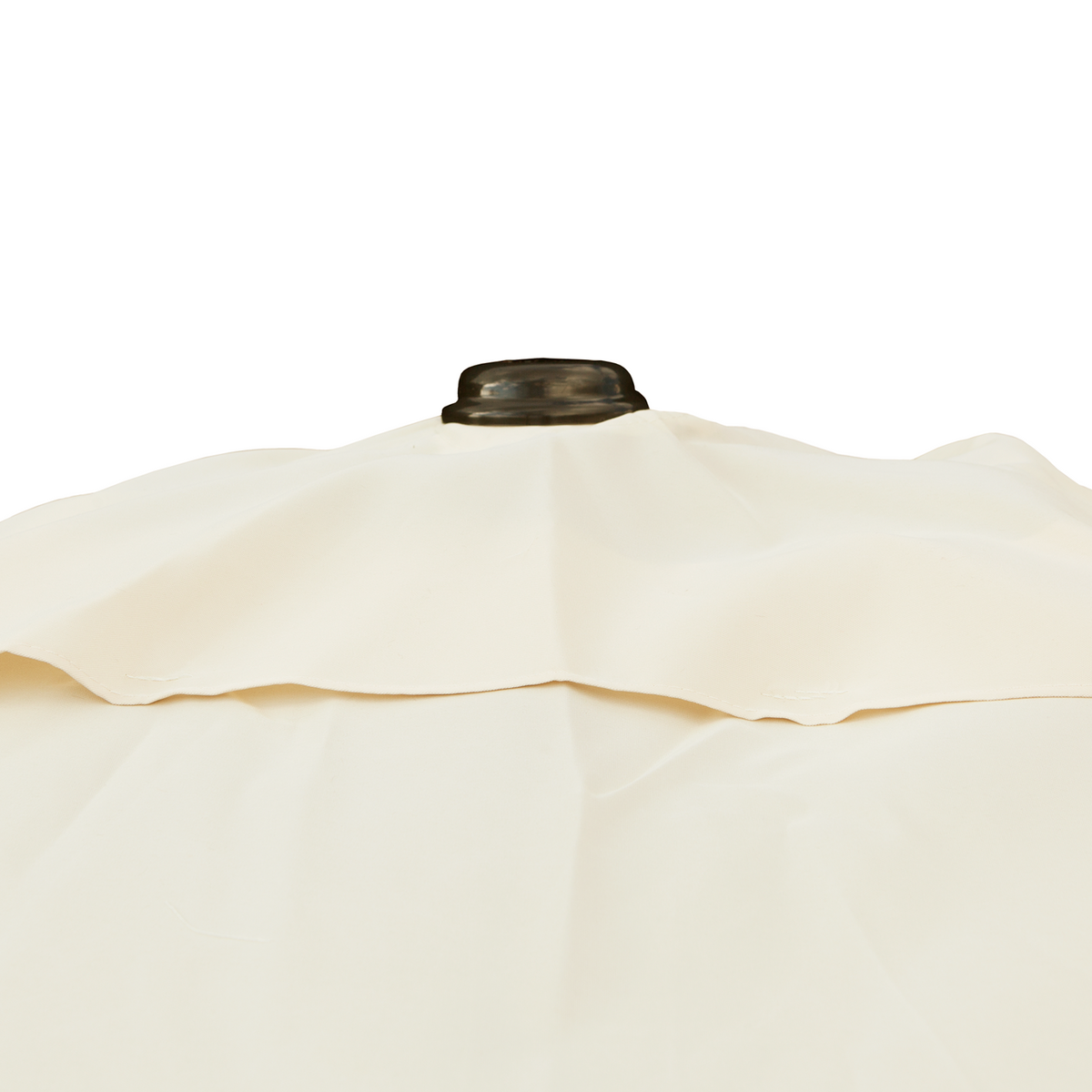 Kopu® vierkante parasol Malaga 200x200 cm met voet - Naturel