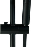 Luzzo® Flower Design Doucheset Glijstang-set - Zwart