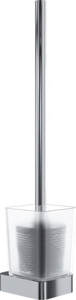 Luzzo® Piazzo Messing Toiletborstel met wand houder - chroom