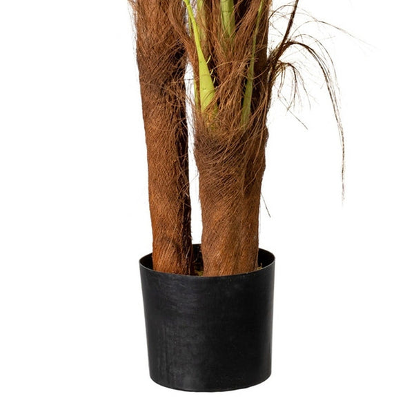 Kopu® Kunstplant Arecapalm 160 cm 3 Stammen - zwarte pot - Nepplant