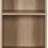 Badkamerkast Klaus - Kolomkast Hoog met Panelen design 30x40x160 cm - Bruin
