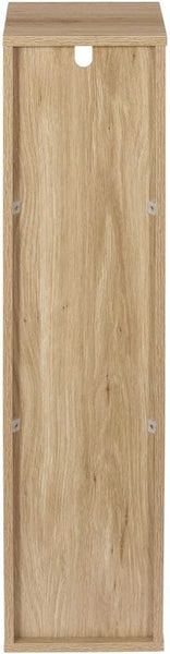 Toiletrolhouder/Reserverolhouder Klaus staand hout - Bruin