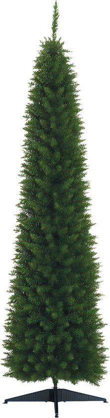 Homcom Kerstboom Smal incl. standaard 210 cm - Groen