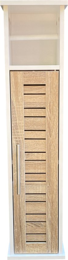 Toiletrolhouder met toiletroldispenser - 18x18x75
