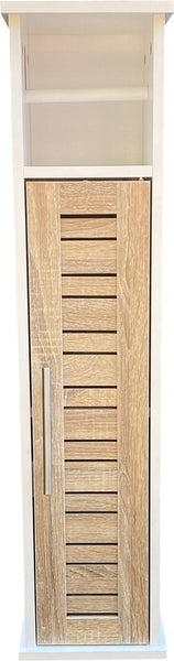 Toiletrolhouder met toiletroldispenser - 18x18x75
