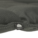 Kopu® Manchester Grey Comfortabel Tuinkussen met Hoge Rug - Grijs