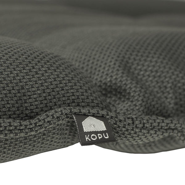 Kopu® Manchester Grey Comfortabel Tuinkussen met Hoge Rug - Grijs