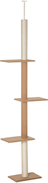 4goodz Krabpaal Plafondhoog 228-260 cm Verstelbaar Klimboom voor Katten