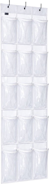 Deur Schoenen Organizer – 15 Vakken – Hangende Schoenenopberger – Transparant – Schoenenrek voor Deur – Opberg Organizer voor Schoenen, Accessoires & Kleding