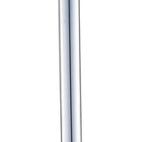 Luzzo® Piazzo Messing Toiletborstel met wand houder - chroom